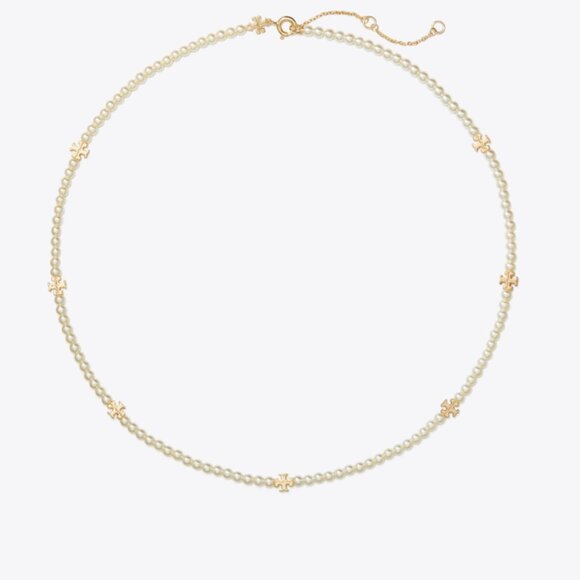 Tory Burch Moondance Pearl Necklace (NEW) - Picture 1 of 5